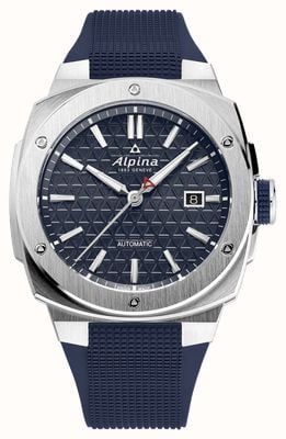 Alpina Alpiner Extreme Automatic (41mm) Navy Textured Dial / Navy Rubber AL-525N4AE6