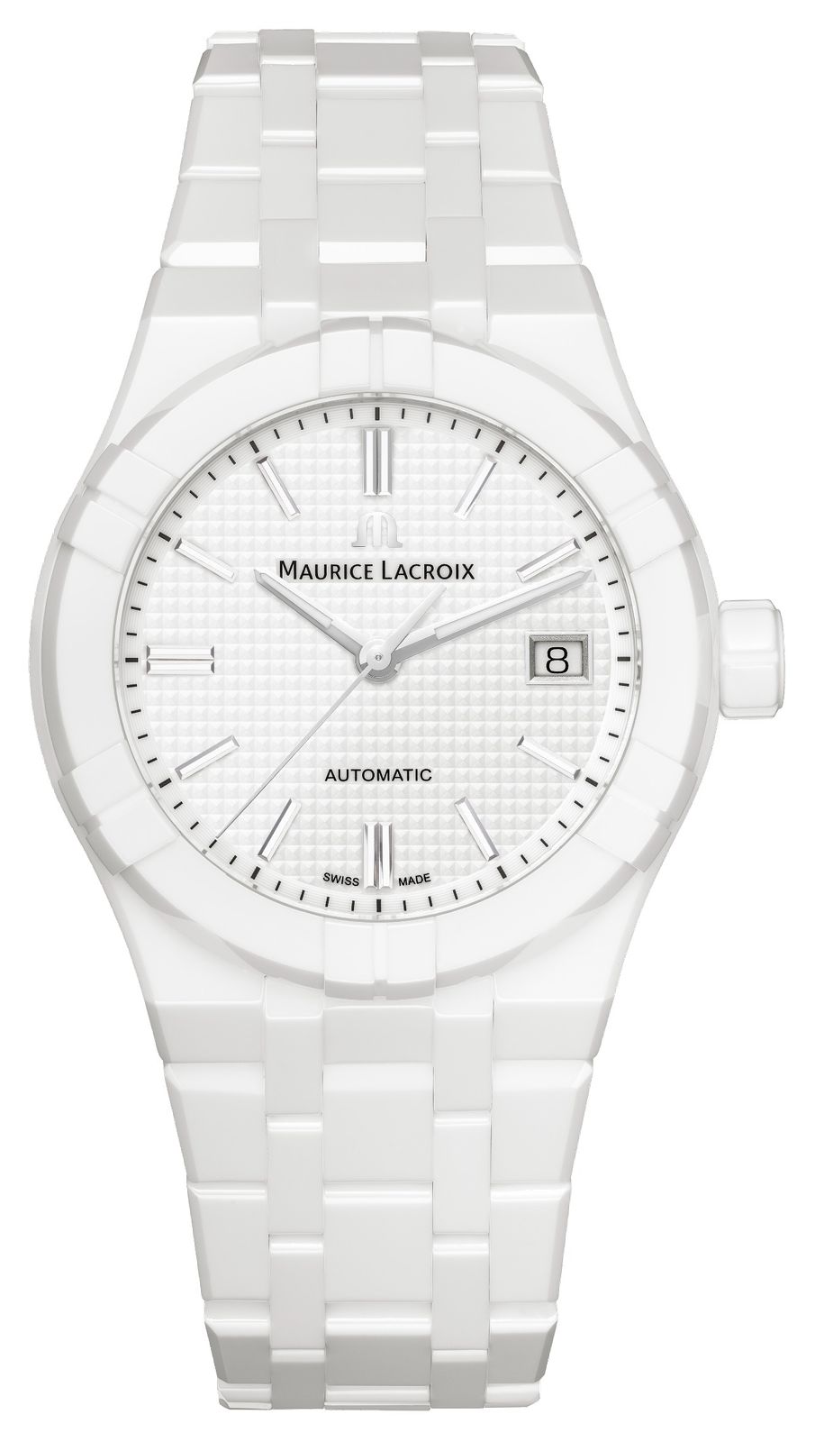 Maurice Lacroix Aikon keramisch automatisch (39mm) witte horloge-image-160592