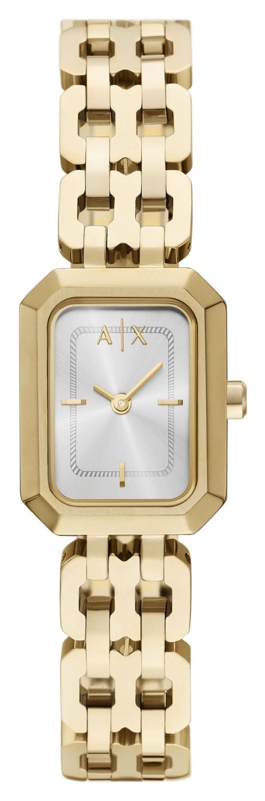 Armani Exchange Ã  quartz rectangulaire Ã  deux montre