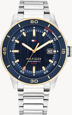Tommy Hilfiger Men's Remy (43mm) Blue Dial / Stainless Steel Bracelet 1792229