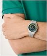 Aston Martin GRZ Icon Quartz Racing Zone GMT (41mm) Podium Green Dial / Steel Bracelet + Silicone Strap MTIZ1F503 - alternative Ansicht 7
