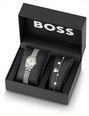 BOSS Graceful Mina Stainless Steel Silver Dial Watch And Bracelet Gift Set 1570210 - widok alternatywny 4