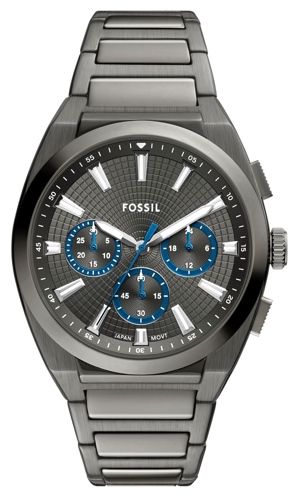 Fossil Chronographe Everett pour homme (44 mm), cadran gris montre