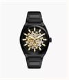 Fossil Everett 42 mm Automatic Black Stainless Steel ME3289