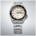 Seiko 5 Sports SKX SNZH Automatic (42.5mm) ‘Formal White’ Dial / Stainless Steel Bracelet HDB004K1 - alternate view 2