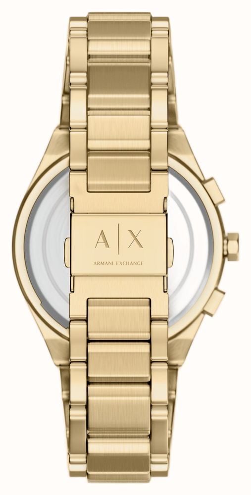 Armani Exchange Quartz Chronograph (36mm) Gold Sunray Dial / Gold PVD Stainless Steel Bracelet AX6034 - alternative Ansicht 2