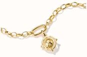 Thomas Sabo Thomas Sabo Charming Connect 18ct Gold Plated Globe Charm CC1348-M01-14 - alternate view 2