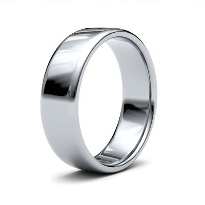 James Moore Wedding Rings | Palladium | 6mm | Light | Soft Court | AG_6LLS-PD