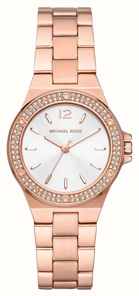 Michael store kors rose gold watch