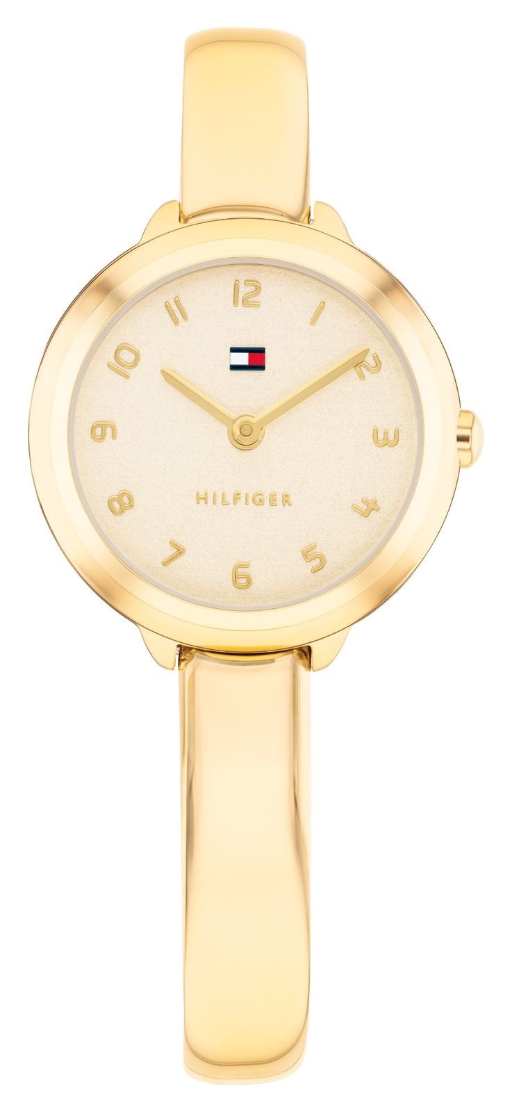 Tommy Hilfiger jonc demi-bracelet Ã  quartz deux montre-image-208470