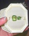 Customer picture of Swarovski Millenia Green Octagon Crystal Ring 5614923