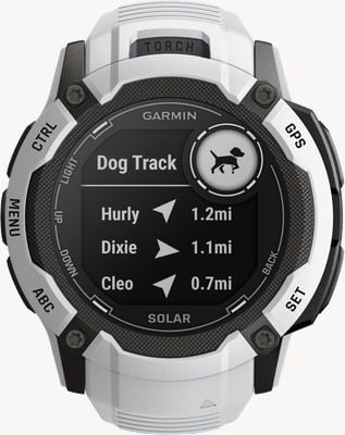 Garmin Instinct 2X Solar Whitestone Silicone Strap 010-02805-04