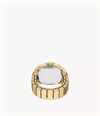 Fossil Watch Ring 15 mm Two-Hand Gold-Tone Stainless Steel ES5535 - vista alternativa 4