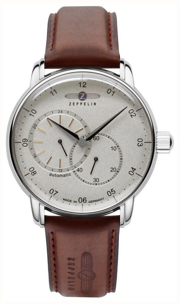 Zeppelin Captain's Line Small-Seconds Automatic (42mm) White Dial