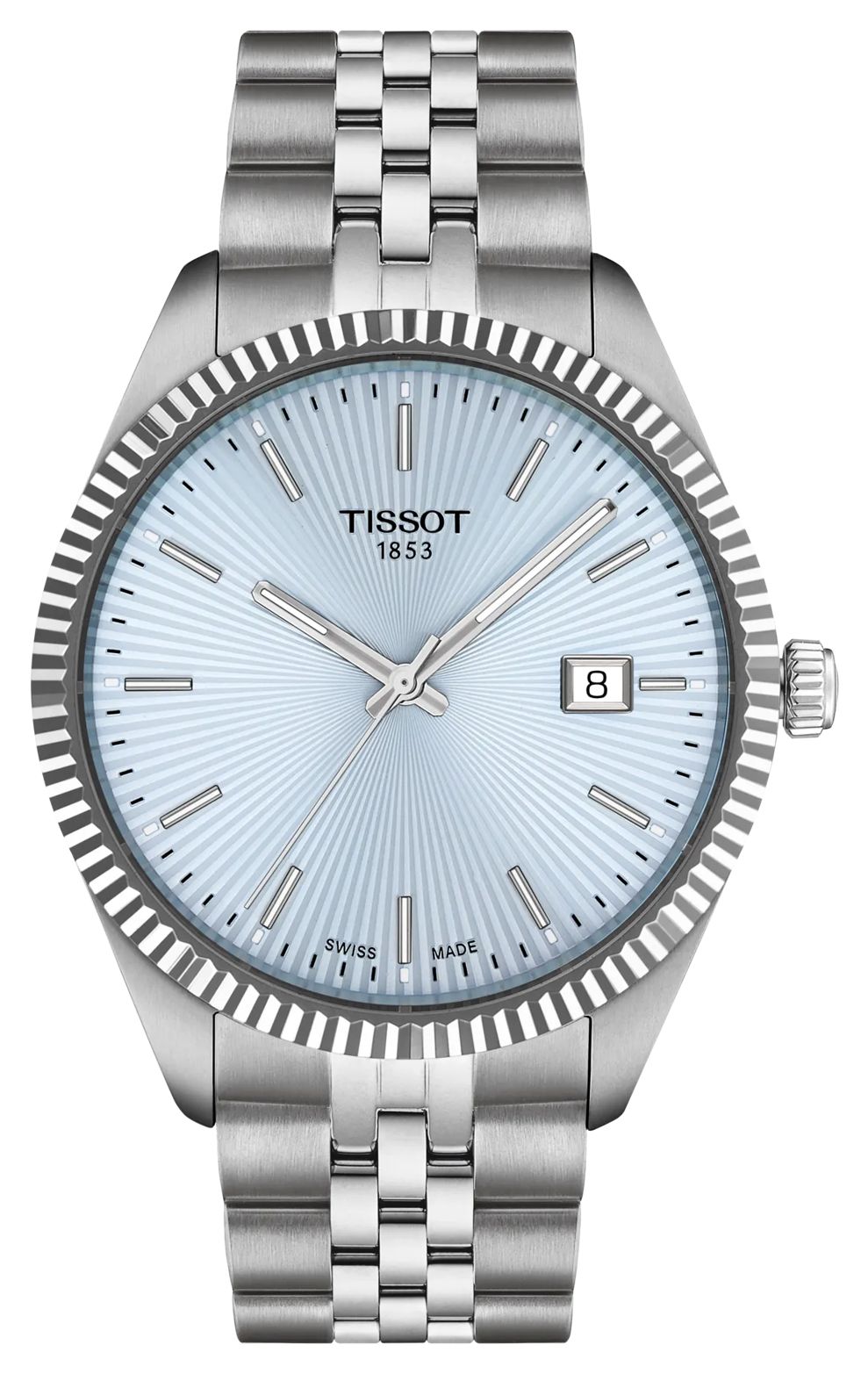 Tissot Ã  quartz Ballade (40 mm), cadran bleu glacier montre