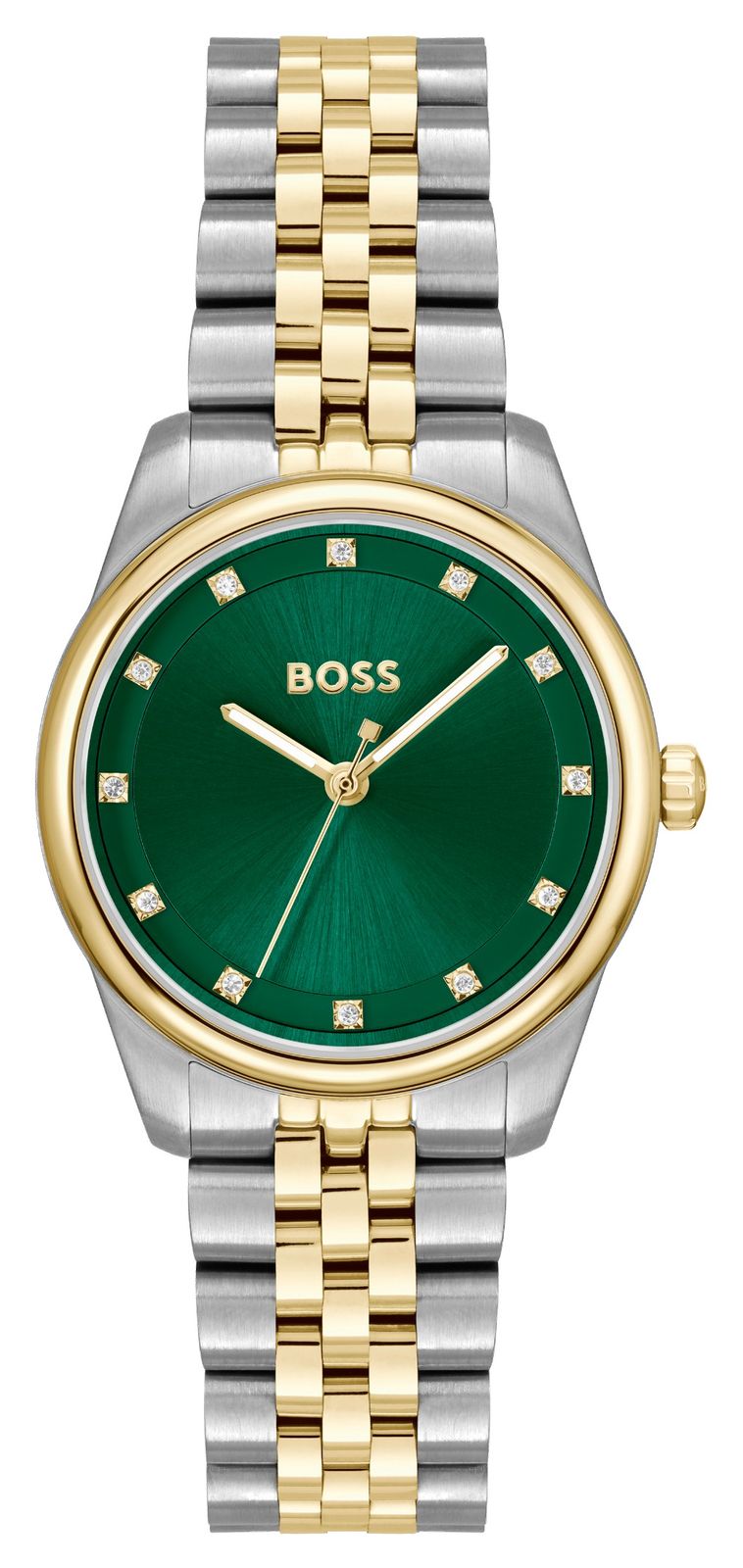 BOSS Anmutiges, edles (32 mm) grünes Zifferblatt / uhr