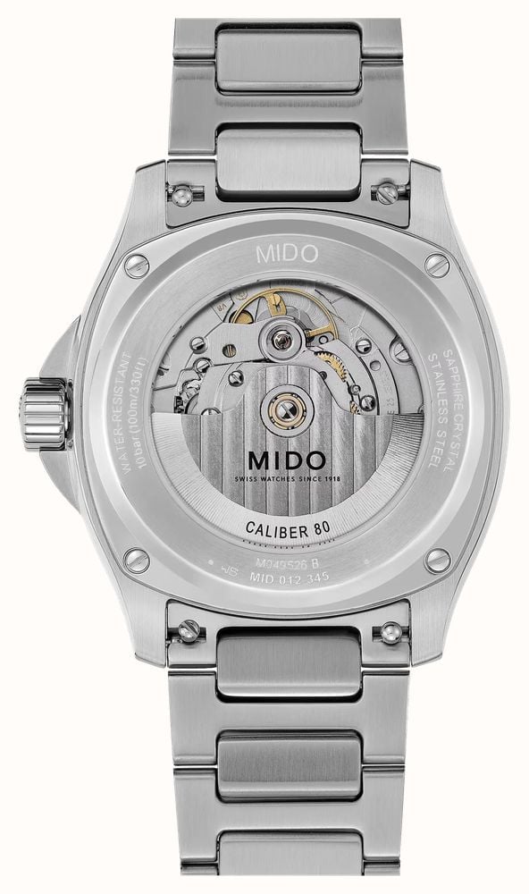 MIDO Multifort TV Big Date Alebrijes Limited Edition (40mm) Grey Gradient Dial / 3x Strap Set M0495261108102 - альтернативный вид 6