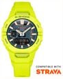 Casio G-SHOCK GBA-950 Series Step Tracker (43.9mm) Dark Blue Dial / Lime Green Resin Band GBA-950-9A3ER - alternative Ansicht 2