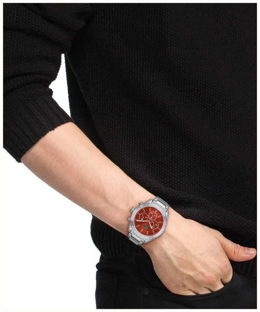 Lacoste Stainless Steel Red Dail Boston Watch 2011535 - alternative Ansicht 4