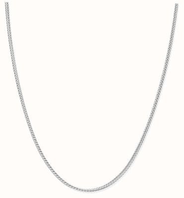 ChloBo MAN Fox Tail Chain Necklace - 925 Sterling Silver SNFOXTAILM