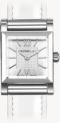 Herbelin Antarès Watch Case - Silver Dial / Stainless Steel Case - Case Only H17144AP08