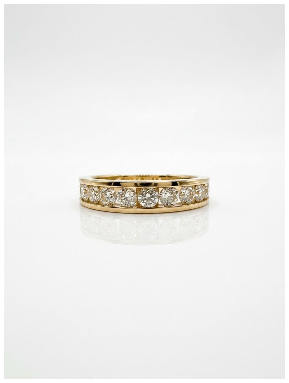 James Moore & Co 1.03ct Round Brilliant Natural Diamond 9ct Jewellery
