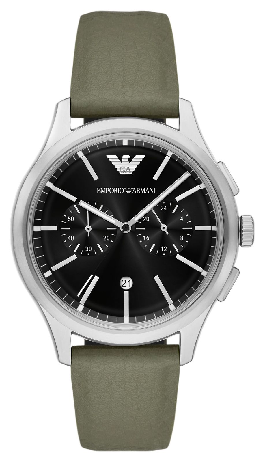 Emporio Armani Quarz-Chronograph (42 mm) schwarzes uhr-image-175578