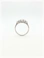 Round Brilliant Natural Diamond 18ct White Gold Five Stone Ring JM5872 - alternate view 3