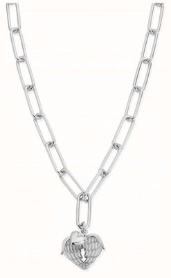 ChloBo Link Chain Faith and Love Necklace SNLC9211199