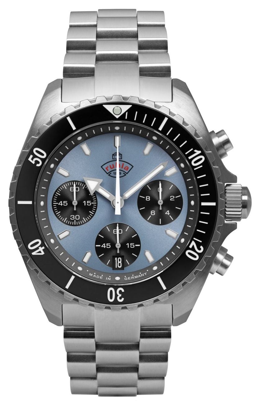RUHLA Coupe Glasbach Hill Climb quartz chrono (43 mm) cadran montre