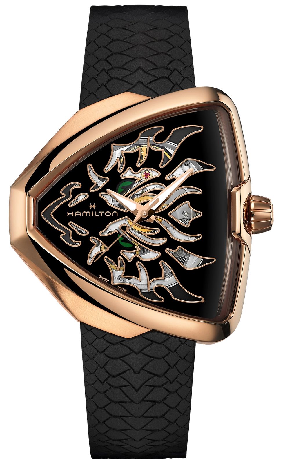 Hamilton Ventura elvis80 dragon skeleton automatique (42,5 montre