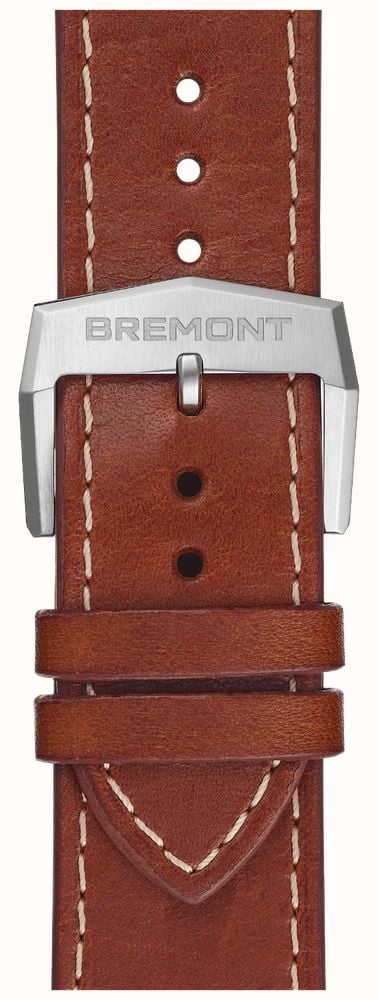 Bremont Terra Nova Chronograph Automatic (42.5mm) Black Anthracite Metal Dial / Brown Leather Strap TN42-CHR-SS-BK-L-S - vista alternativa 6