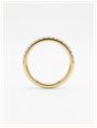0.33ct Round Brilliant Natural Diamond 9ct Yellow Gold Half Eternity Ring HET100161 - alternate view 3