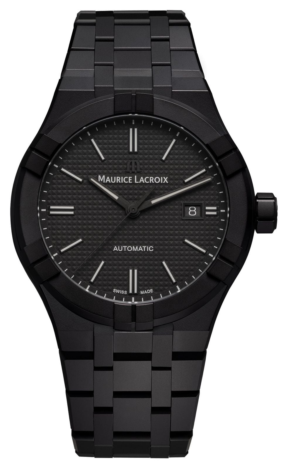 Maurice Lacroix Aikon Ceramic Automatic (42mm) Black Clous Watch