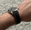 Customer picture of Hamilton Straps Cuir de vachette noir 20mm - bracelet terrain kaki uniquement H690704110
