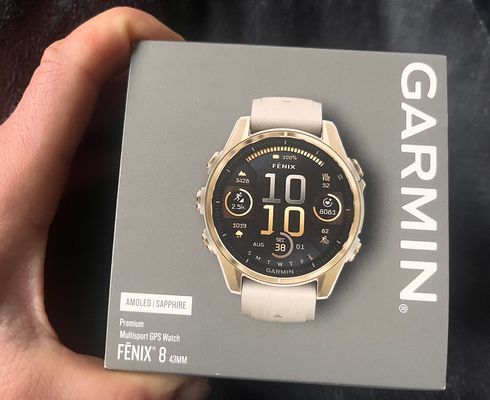 Garmin Fenix 8 43mm AMOLED Sapphire Premium Multisport GPS