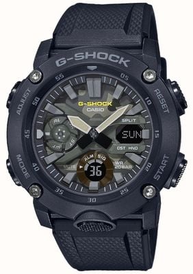 Casio G-Shock | Kautschukband | Tarnzifferblatt GA-2000SU-1AER
