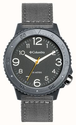 Columbia Quadrante grigio quarzo percorsi incrociati / nylon grigio CSS12-001
