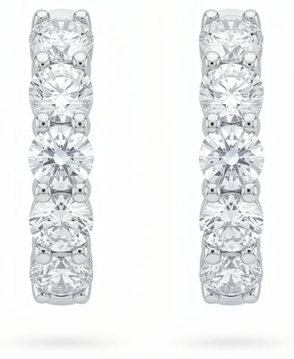 9ct White Gold 5.04ct Lab Grown Diamond Earrings J69875