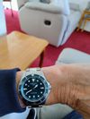 Customer picture of Certina DS Action Quartz (40mm) Green Dial / Stainless Steel Bracelet C0484101109100