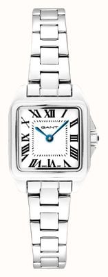 GANT Seneca Quartz (22mm) White Dial / Stainless Steel Bracelet G193001