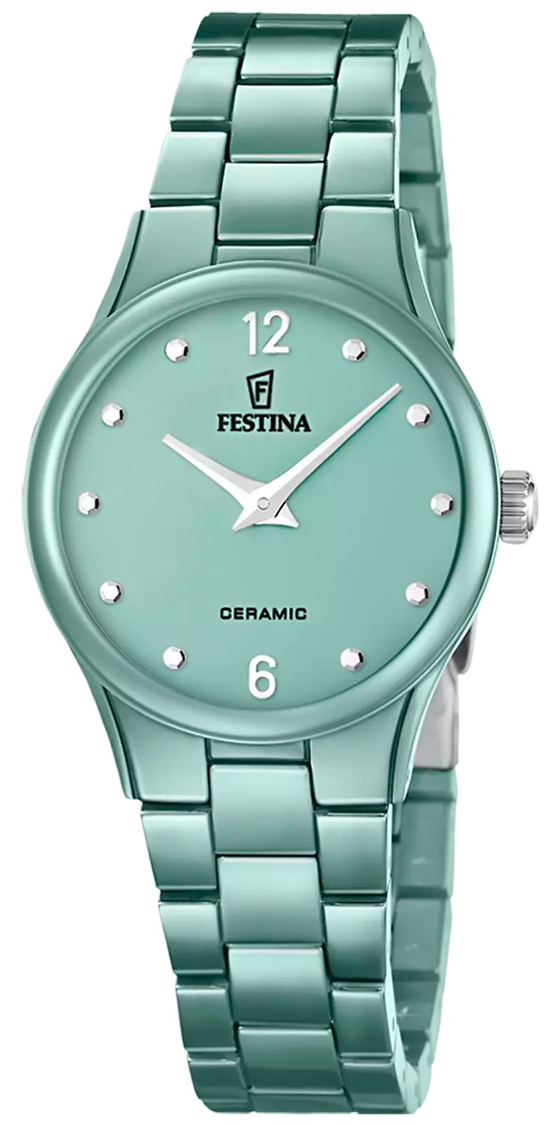 Festina Mouvement à quartz en céramique (30,5 mm), cadran montre