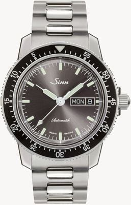 Sinn 104 st sa ia | pulseira de aço inoxidável 104.014 TWO LINK BRACELET