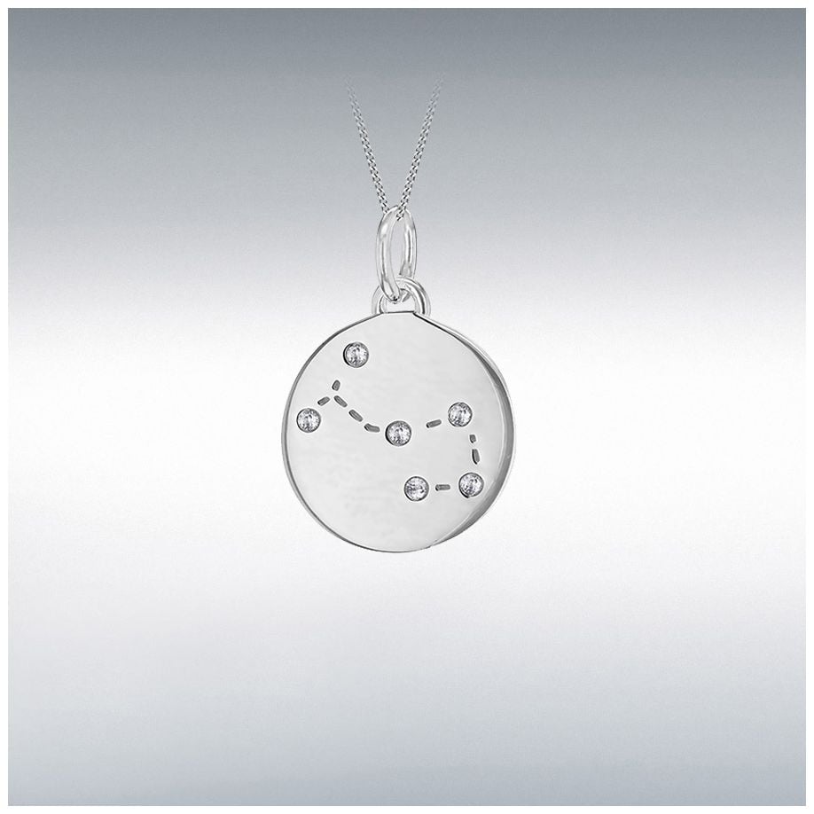 James Moore & Co Sterling Silver Rhodium Plated Cubic Jewellery