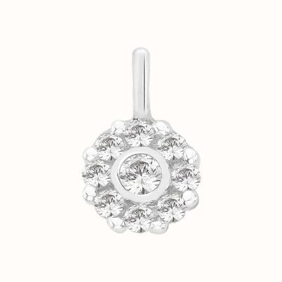 Perfection Crystals Nine Stone Cluster Pendant (0.30ct) P3408-SK