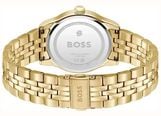 BOSS Men's 39mm Gold Plated Stainless Steel Black Dial Langford Watch 1514359 - alternative Ansicht 3