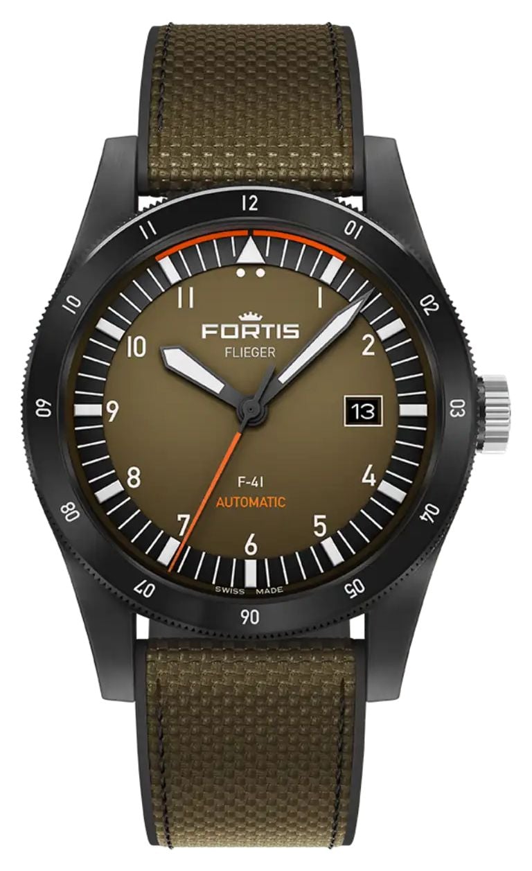 FORTIS Flieger F41 Werk 7 Automatic Limited Edition 41mm Watch