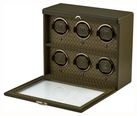 WOLF Wolf Earth 6 Piece Watch Winder in Olive 191641 - vista alternativa 3