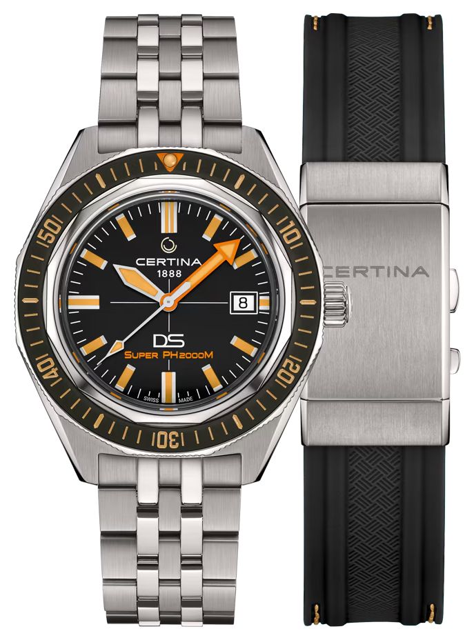 Certina DS Super PH2000M Powermatic 80 (43mm) cadran montre
