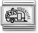 Nomination Classic Caravan Sterling Silver & Steel Charm 330111/25